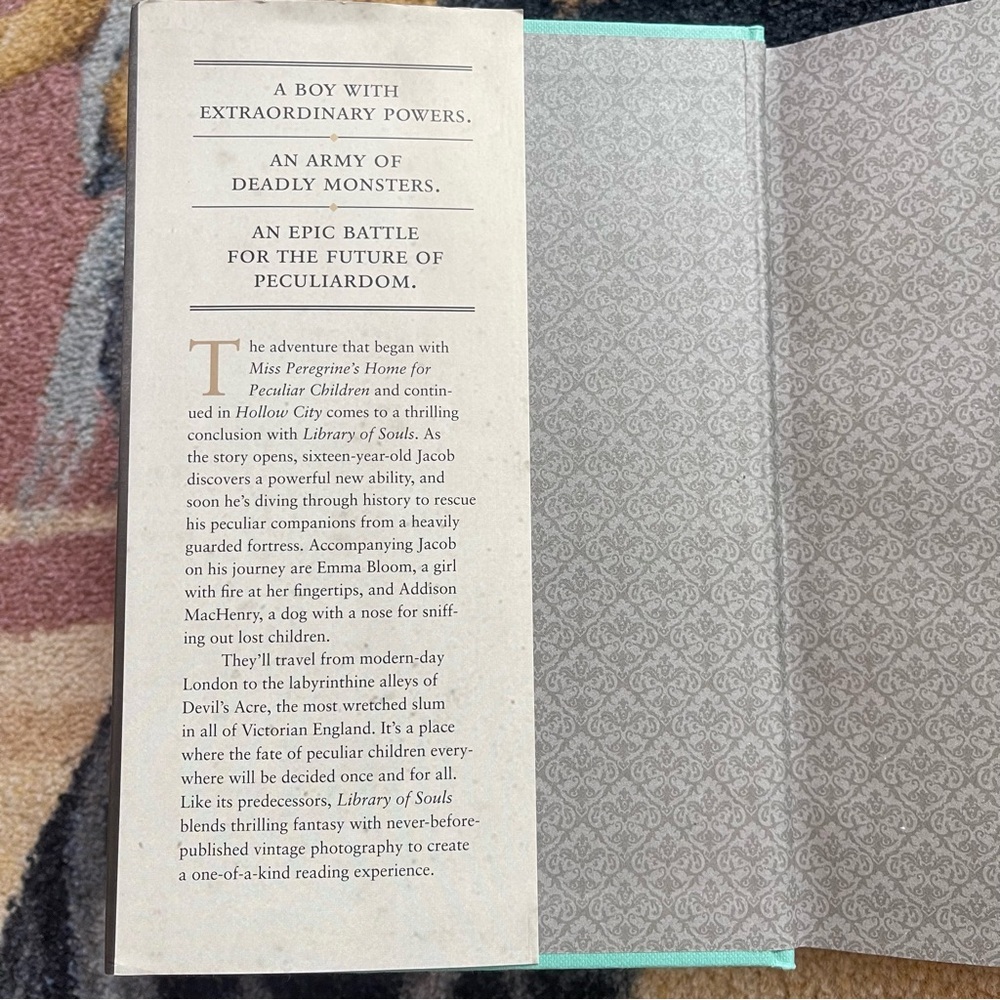 Library of Souls Book by Ransom Riggs - Picture 4 of 5